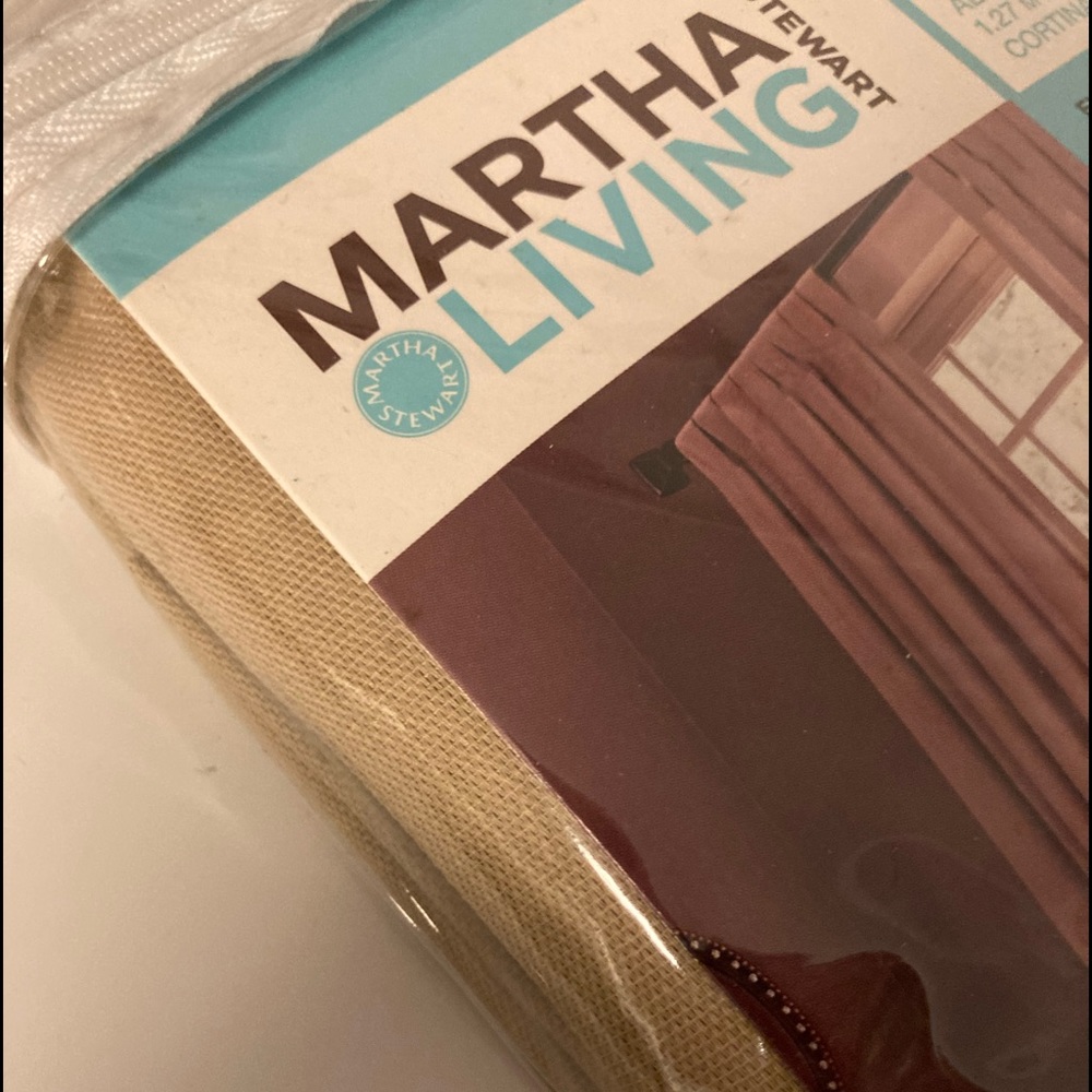 NWT 4 Martha Stewart curtains